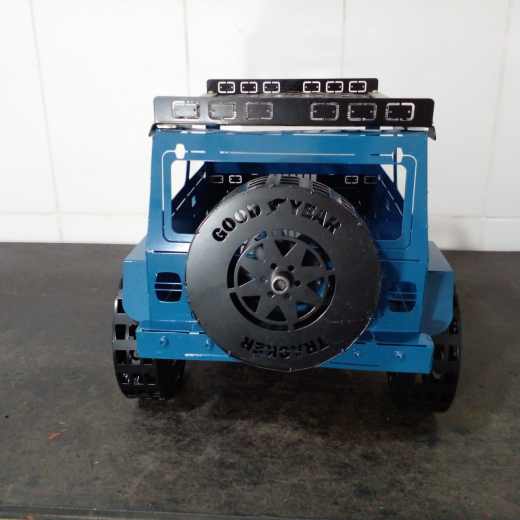 BBQ钣金吉普车模型缩略图